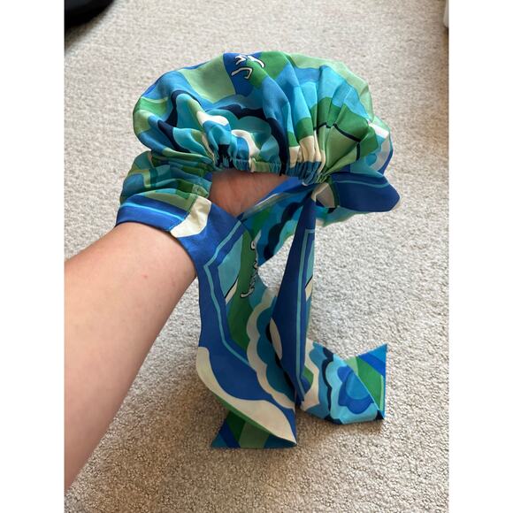 Juicy Couture Y2K 100% Silk Head Scarf